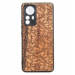 Dřevěné Pouzdro Na Xiaomi 12 Pro Listy Jabloně Case