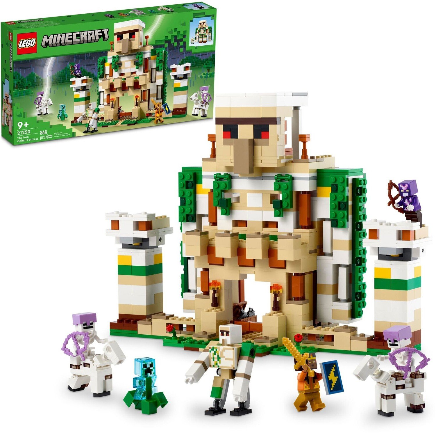 LEGO® Minecraft™ 21250 Pevnost železného golema - 21250