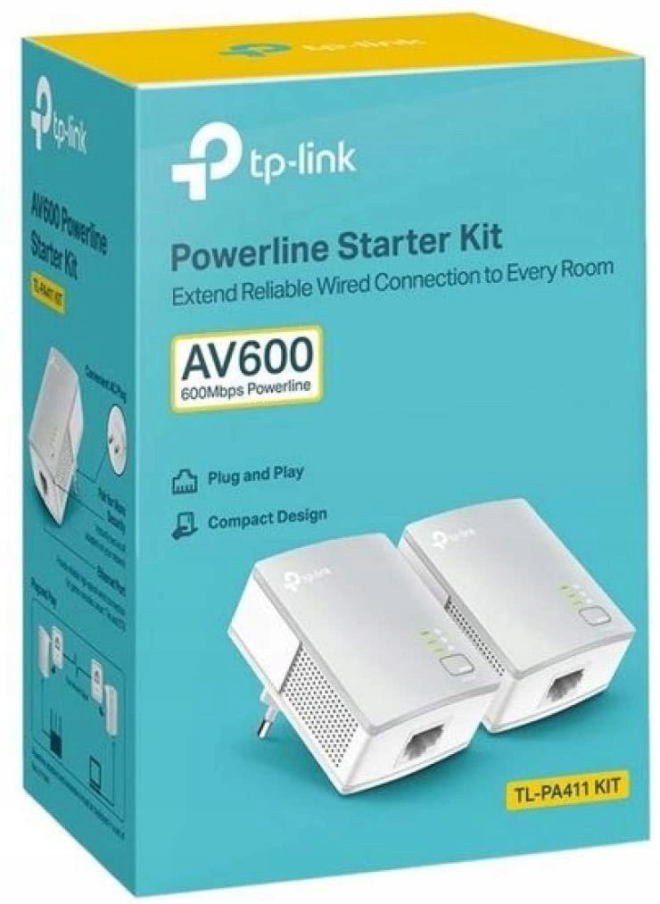 Tp-link Power-LAN TL-PA411 Kit AV600 vysílače