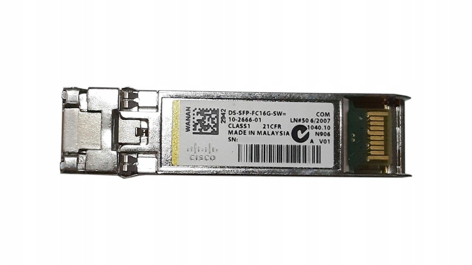 Nový Gbic Cisco DS-SFP-FC16G-SW 10-2666-01 Sfp+ LC