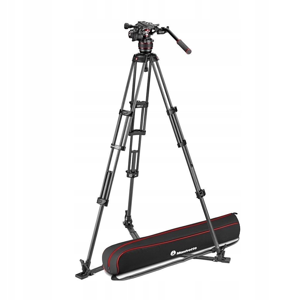 Set Manfrotto Twin Carbon hlavice 608 spodní roz