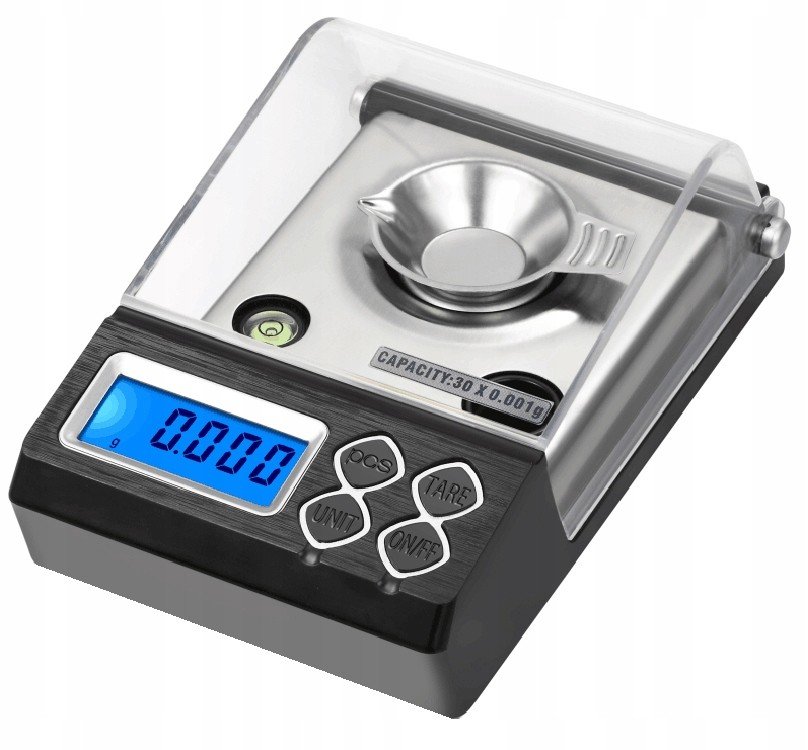 Elektronická Laboratorní Váha 0,001 br.dokPĚKNÁ