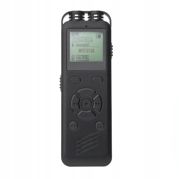 Profesionální Dyktafon 2xAUX MP3 Registrace