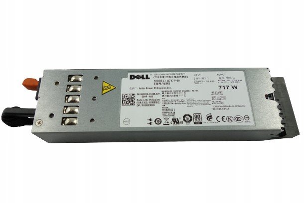 Nový Napájecí adaptér Dell PowerEdge 717W A717P-00 RCXD0