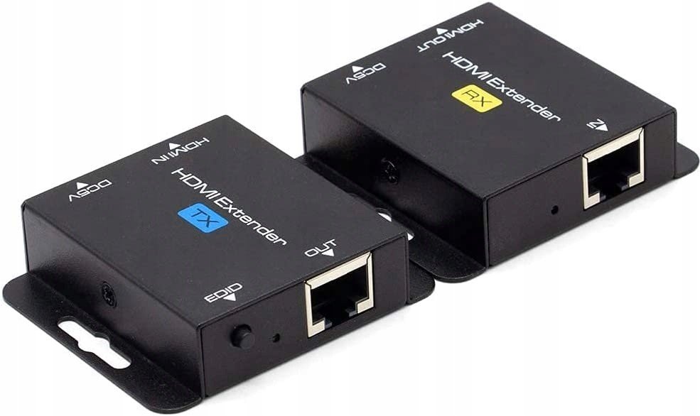 Extender Hdmi Lan Po Kroucení RJ45 60M Ir Loopout