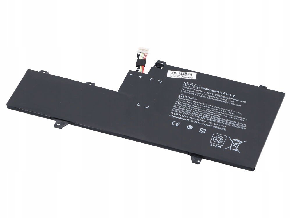 Baterie pro Hp EliteBook X360 1030 G2 57Wh OM03XL