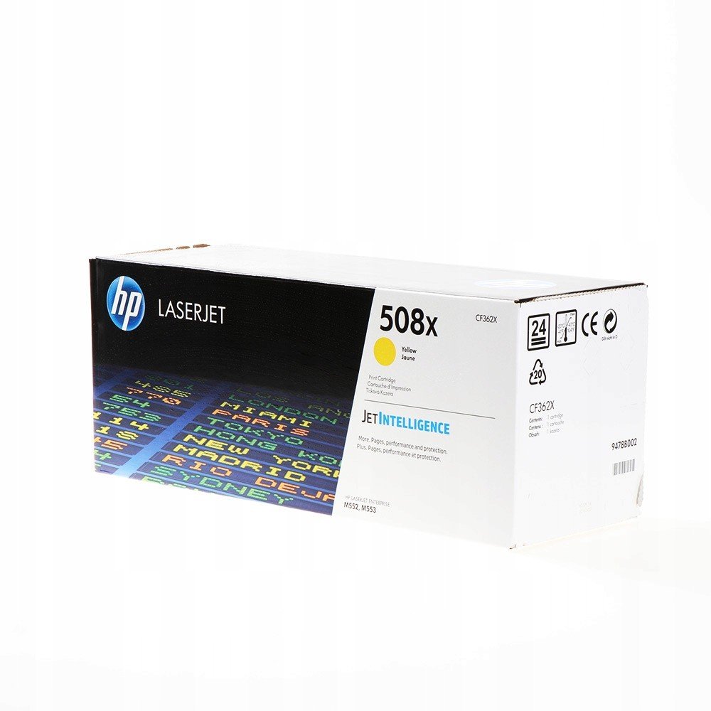 Toner HP-508X CF362X Hp LaserJet M552 M553 9,5K