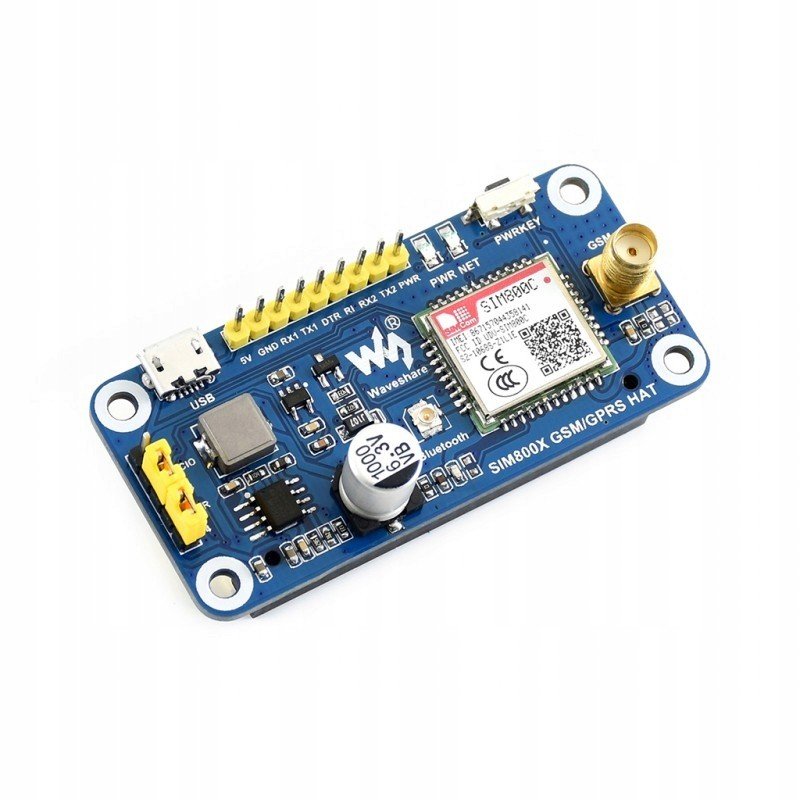 SIM800C Gsm Gprs Bluetooth Hat Raspberry Arduino