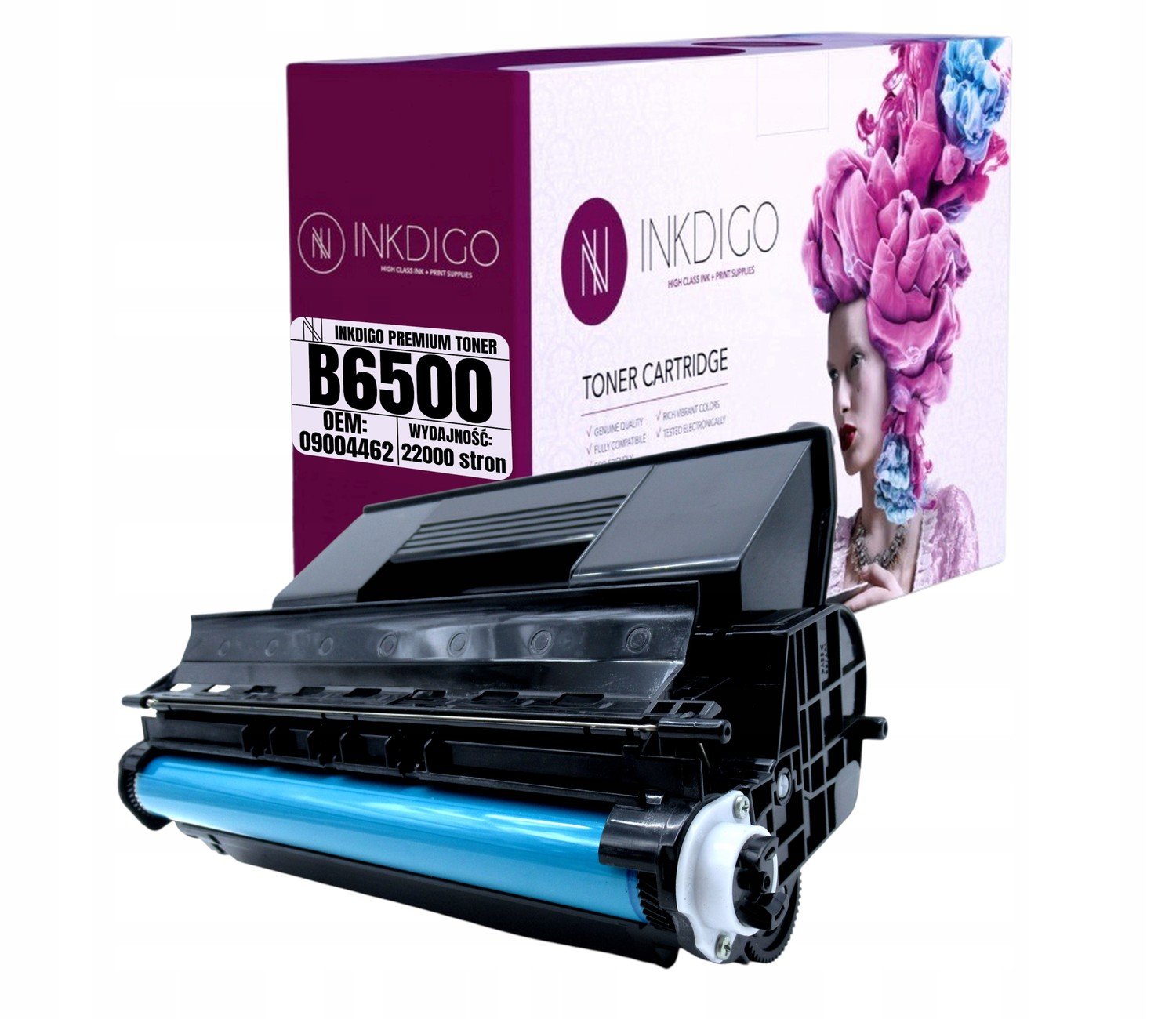 09004462 Toner náhradní pro tiskárnu Oki B 6500