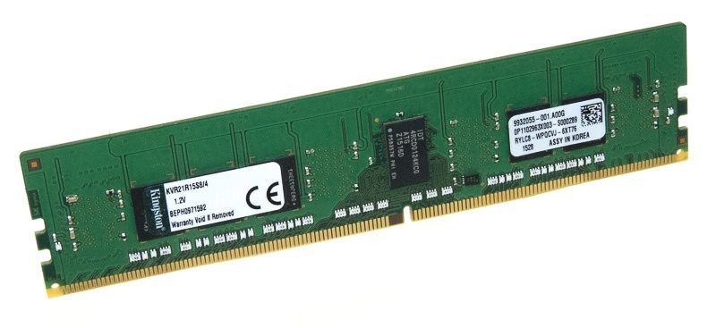 Kingston KVR21R15S8/4 4GB 2133MHz DDR4 288PIN Ecc
