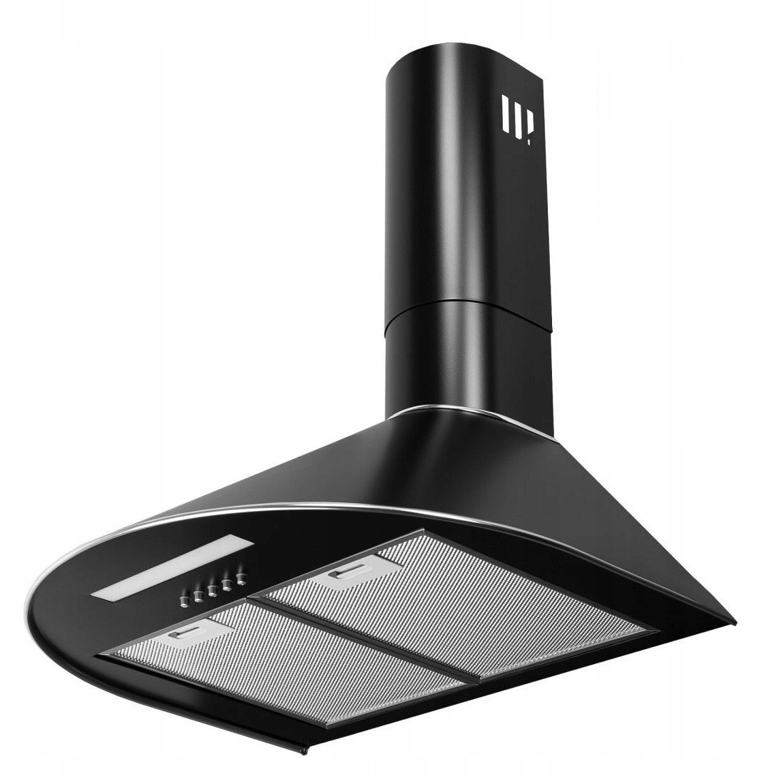 Nástěnná Digestoř Do Kuchyně Černý Komín 50CM MIX3 Maan