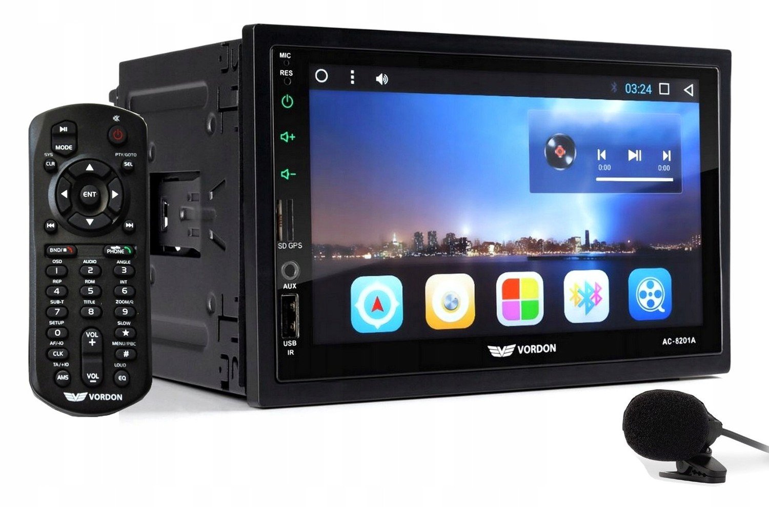 2DIN AC-8201A Gps WiFi Android