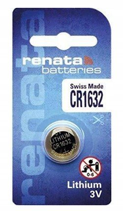 Knoflíková lithiová baterie Renata CR1632 1 ks