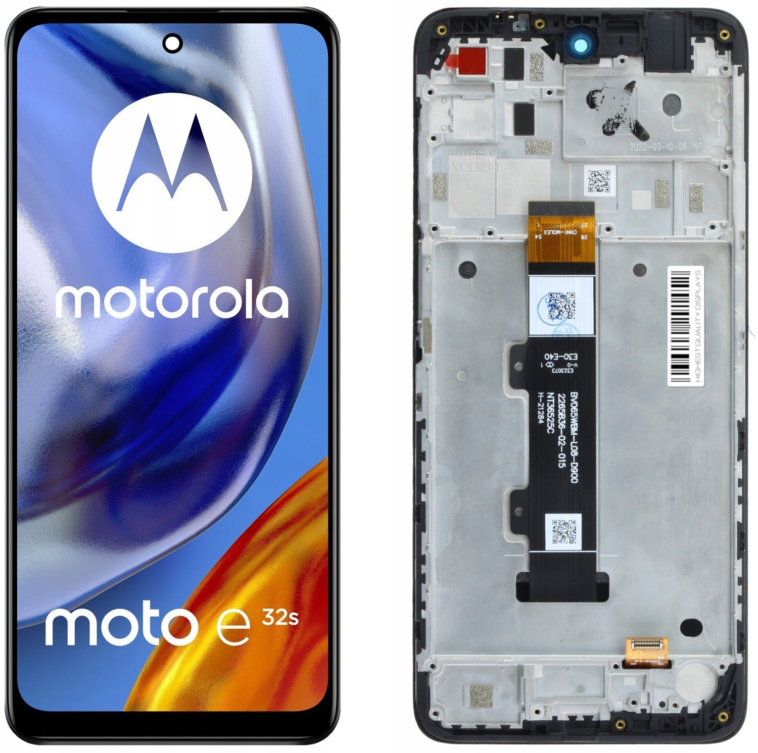 Ekran Ips Ramka pro Motorola Moto E32S