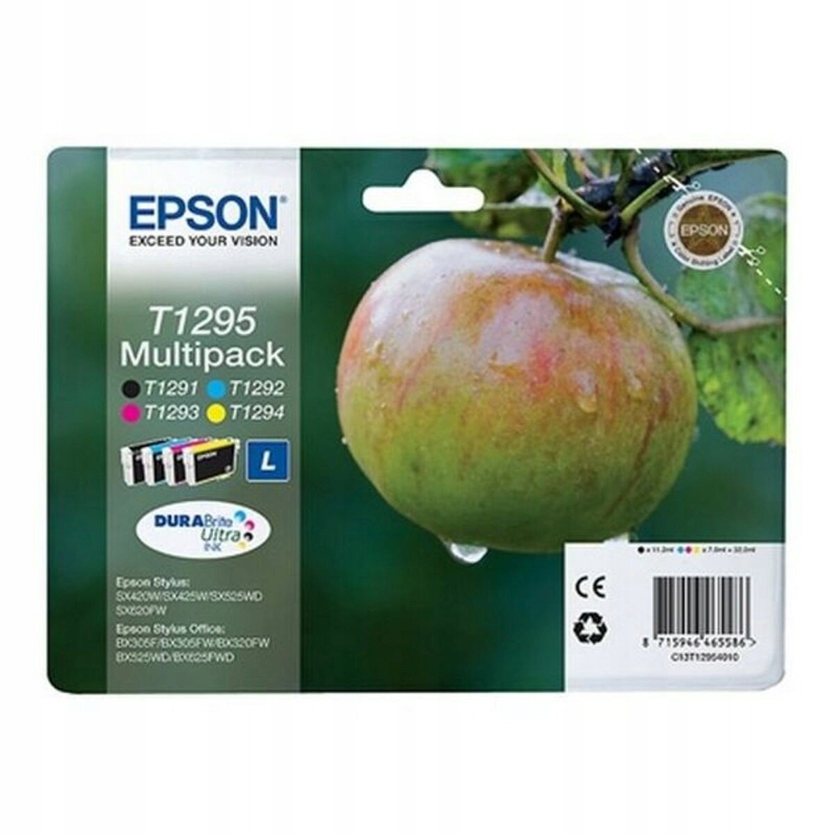Originální inkoustová náplň Epson T1295 Multik