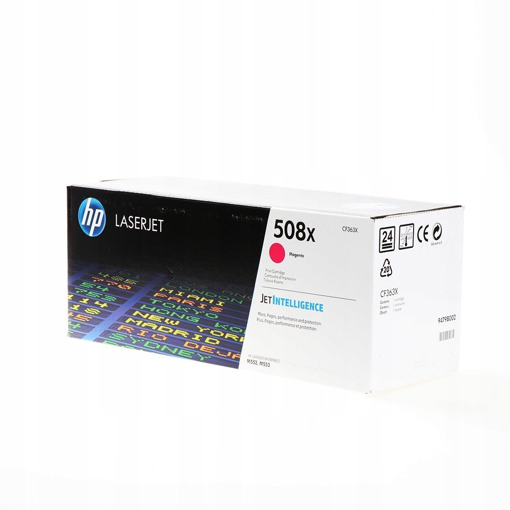 Toner HP-508X CF363X Hp LaserJet M552 M553 9,5K