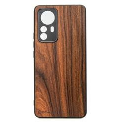 Dřevěné Pouzdro Na Xiaomi 12 12X Palisandr Case