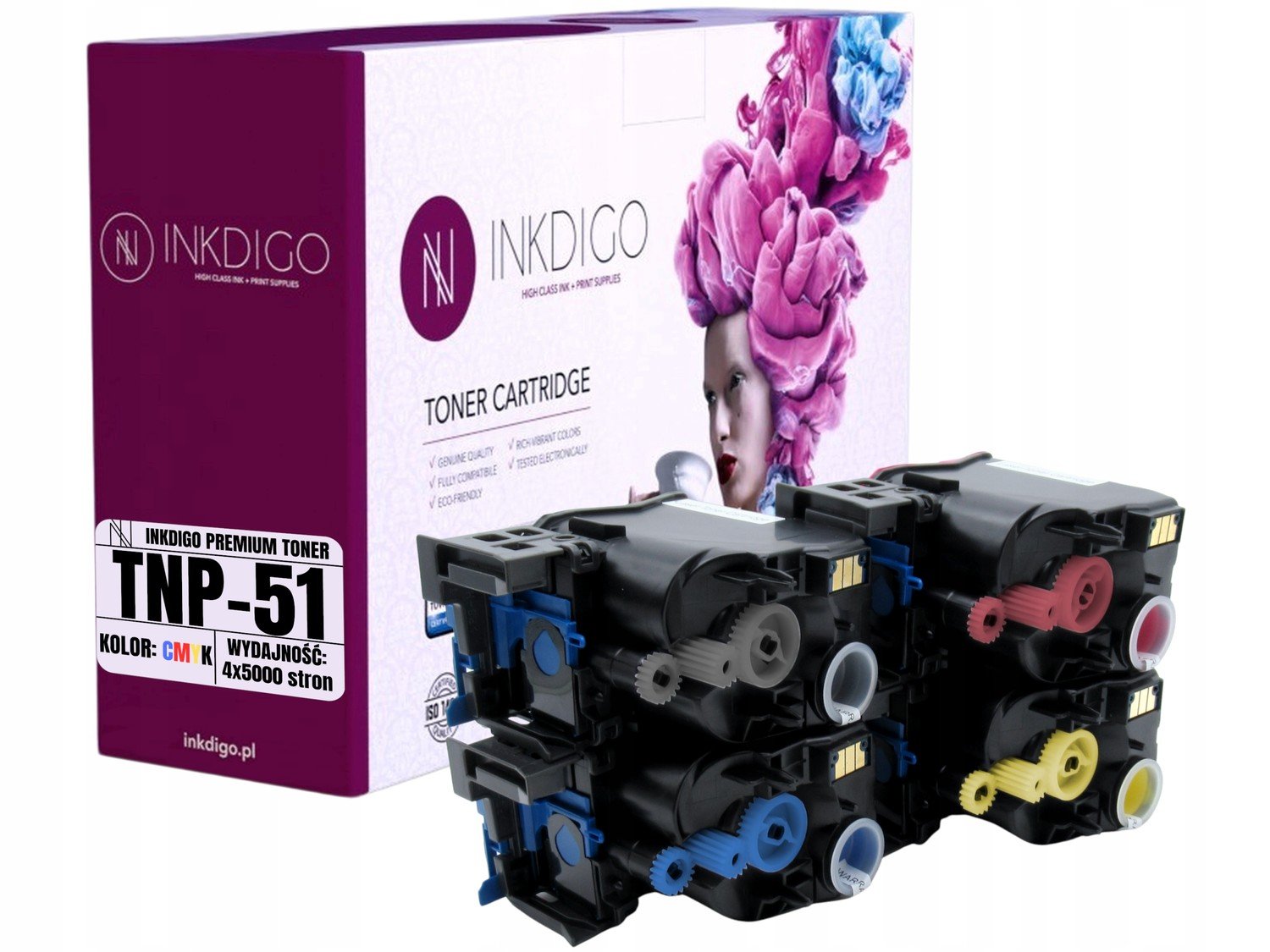 Sada tonerů pro Konica Minolta C3100 C3110