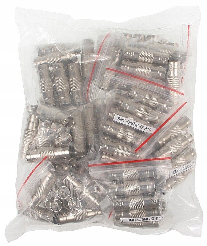 Spojka BNC-G/BNC-G*P100 balení 100 kusů