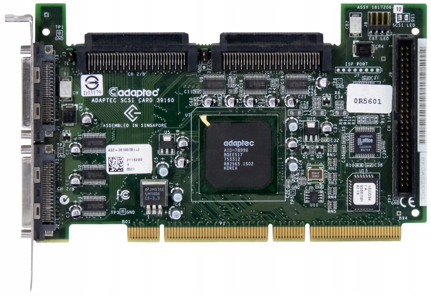Dell 0R5601 Scsi řadič Pci-x ASC-39160/ Dell 3