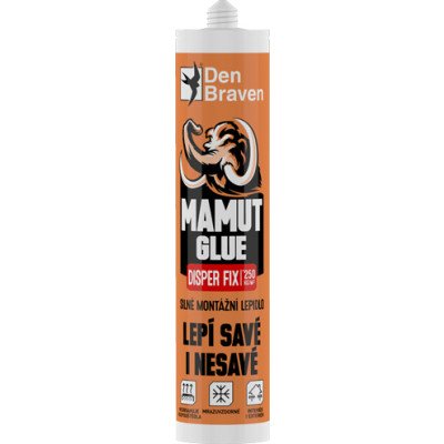 Den Braven Mamut Glue Disper Fix unvierzální lepidlo lepí savé i nesavé, 280 ml