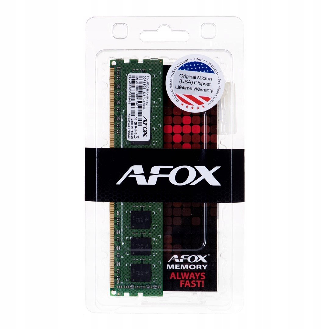 Afox DDR3 8G 1333MHZ AFLD38AK1P