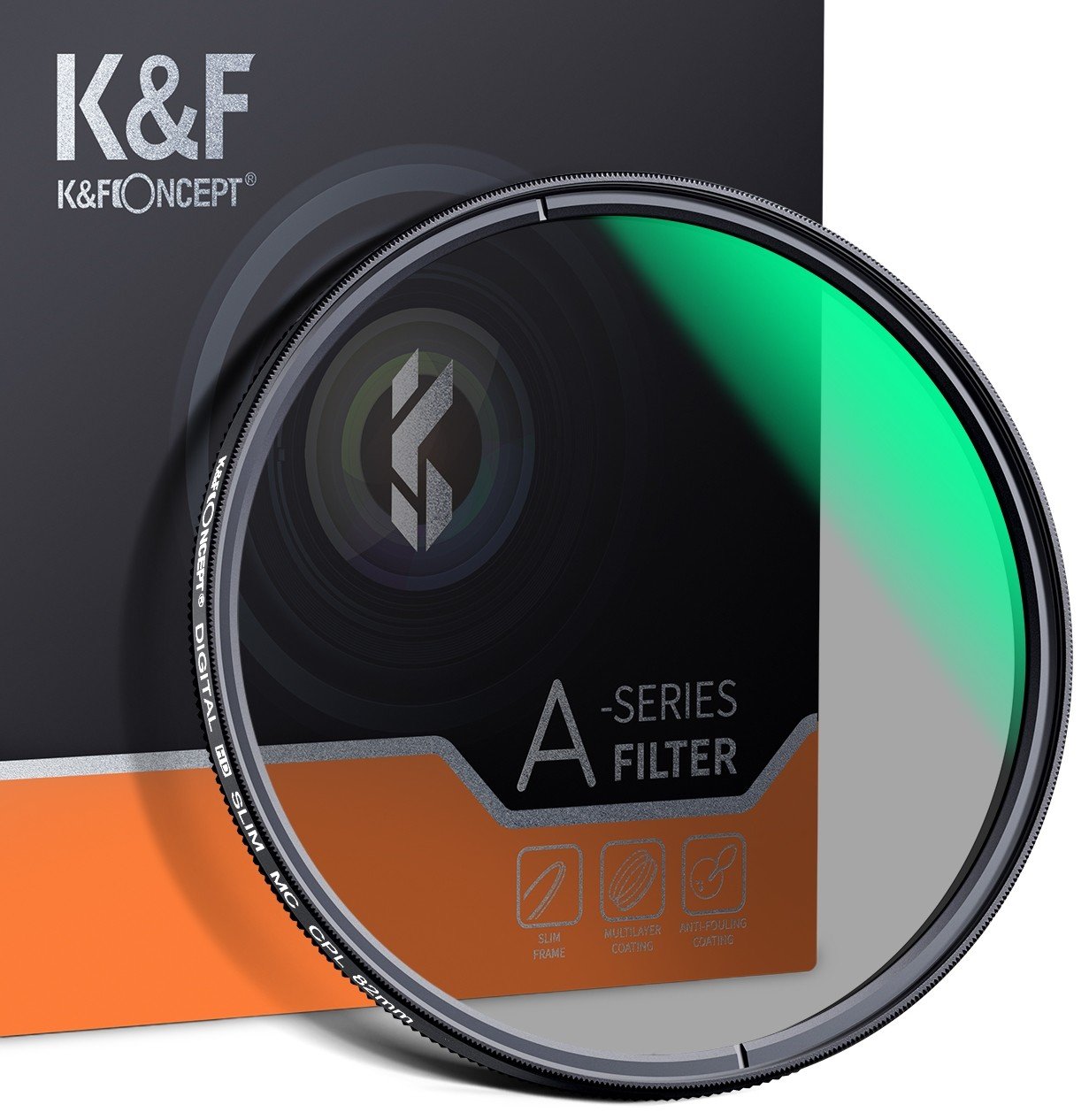 K&f Polarizační filtr 55mm Cpl Hd MC Pro A