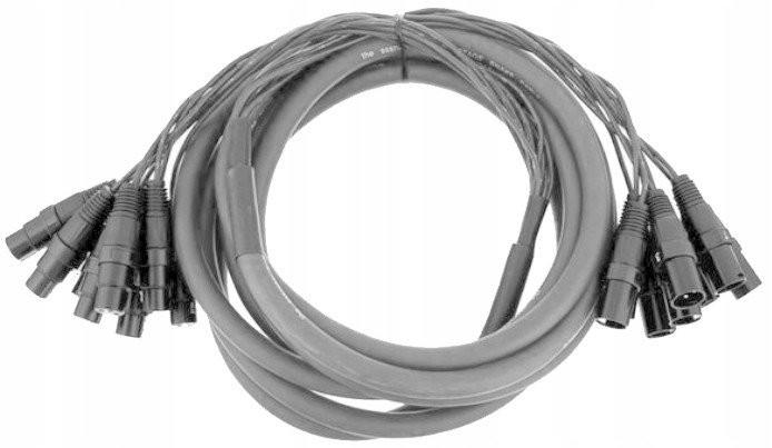 Multipárový kabel multicore Xlr 3 m 8 kanálů