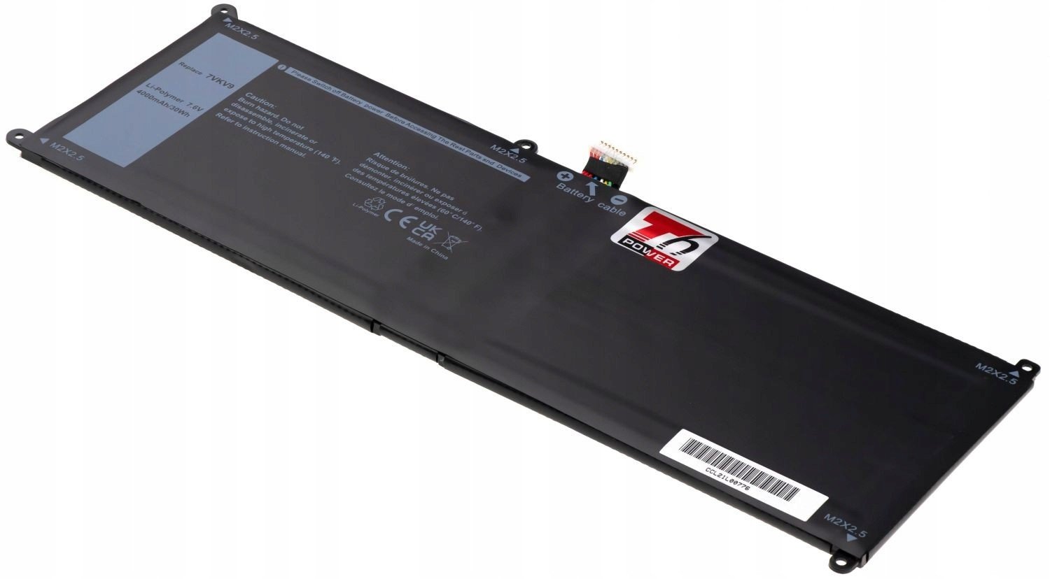 Baterie T6 Power pro Dell Latitude 12 7275