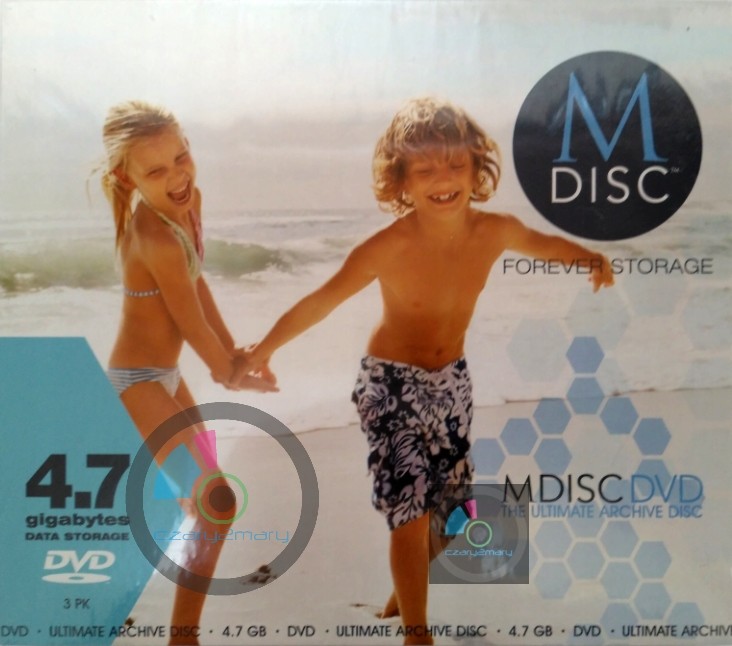 Millenniata M-disc DVD R 4,7 Gb 1 ks. logo