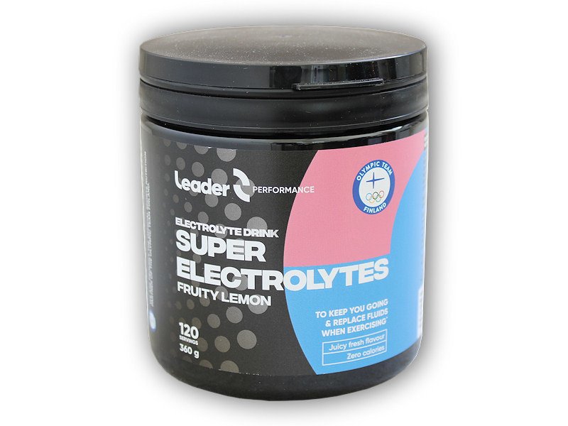 Leader Super Electrolytes 360g Varianta: fruity lemon