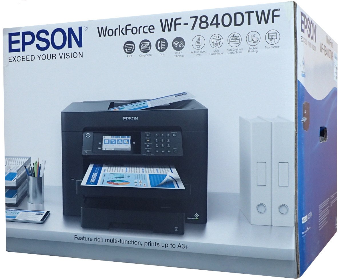 Epson WF-7840DTWF Tiskárna A3+ Dvastronní Skaner
