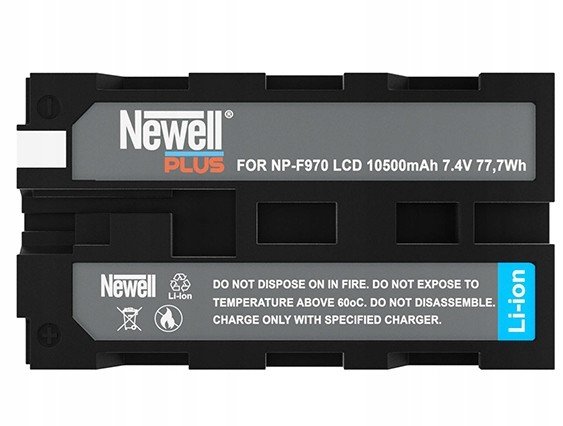 Baterie Newell Plus NP-F970 LCD 10050 mAh Sony