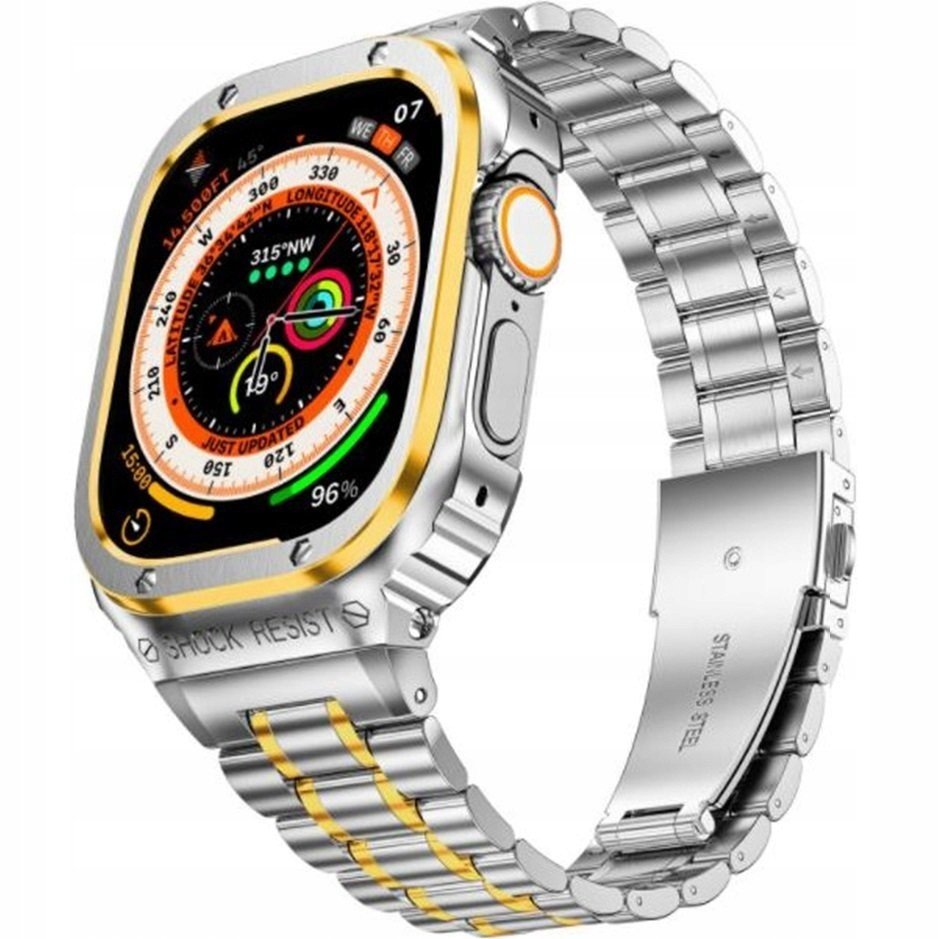 Elegantní Ocelový Náramek Pro Apple Watch Ultra