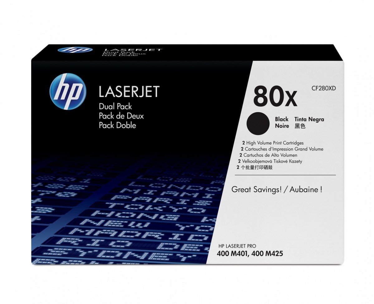 Toner Hp CF280XD černá