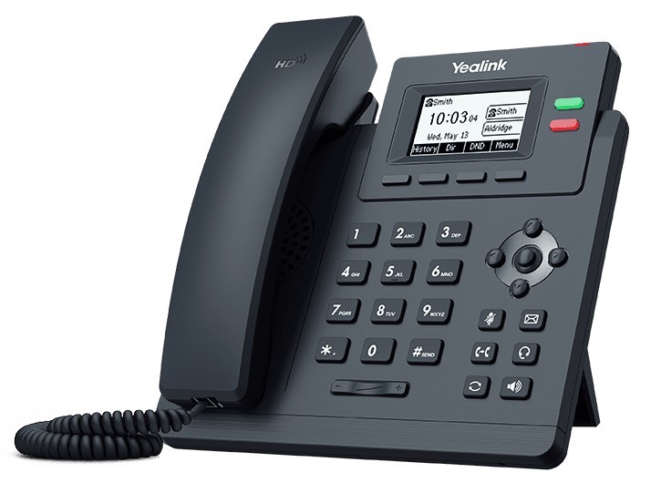 VoIP telefon 2xRJ45 100Mb/s zvýrazňovač Yealink