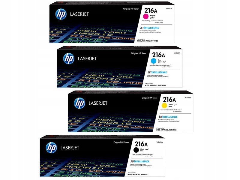 Sada 4 tonerů Hp 216A černá tři barvy