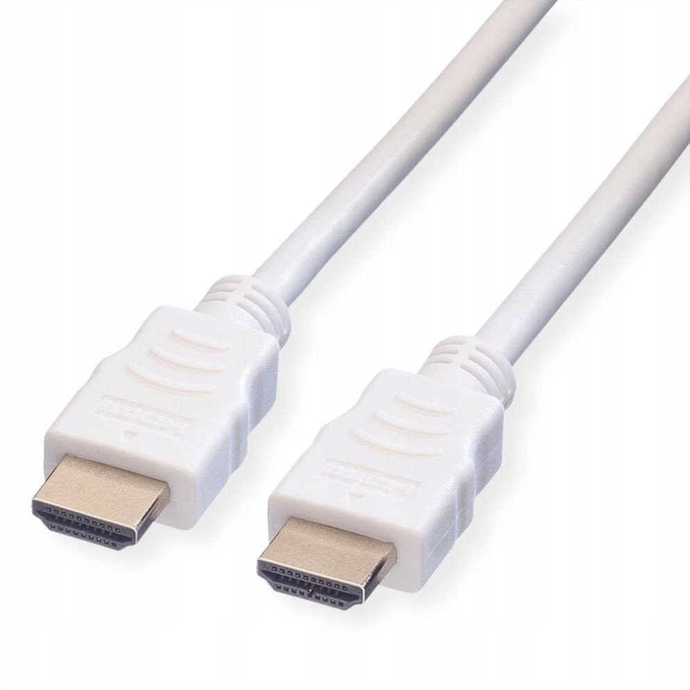 Kabel Hdmi Ethernet M/M 3D bílý 1080p 10m