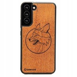 Dřevěné Pouzdro Na Samsung Galaxy S22 Plus Liška Case