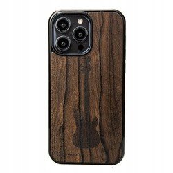 Dřevěné Pouzdro Pro Iphone 14 Pro Max Kytara Case