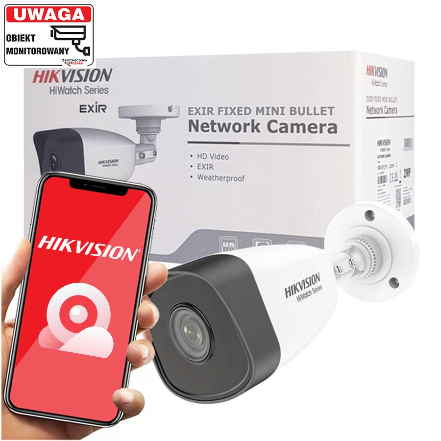 Monitorovací Ip kamera Hikvision HWI-B140H 4Mpx IR30