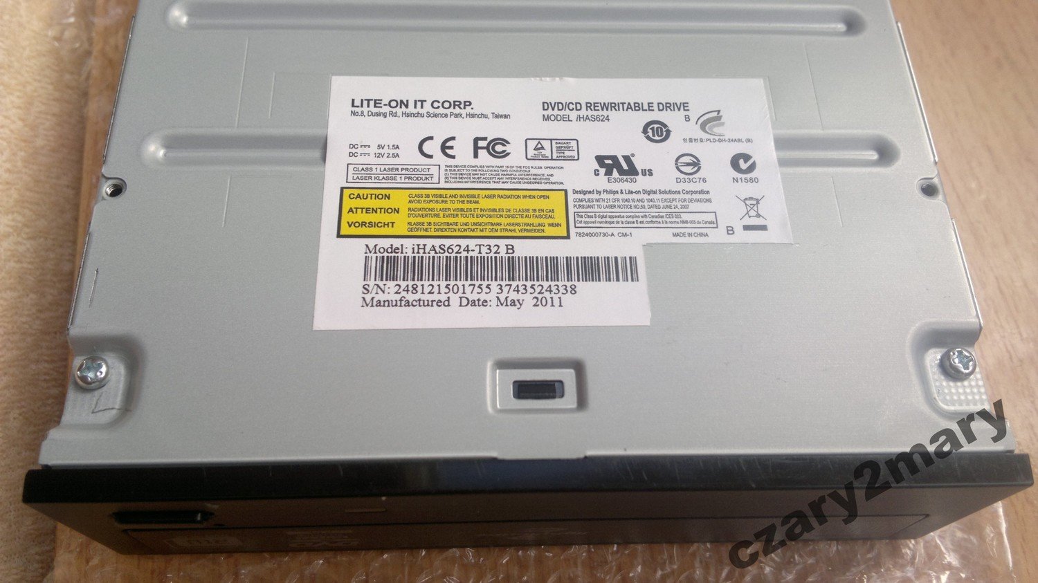 LiteOn iHAS 624 B XBox XGD3 LT3 samotný Navi. Nový