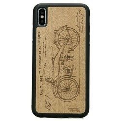 Dřevěné Pouzdro Pro Iphone Xs Max Harley Patent Case