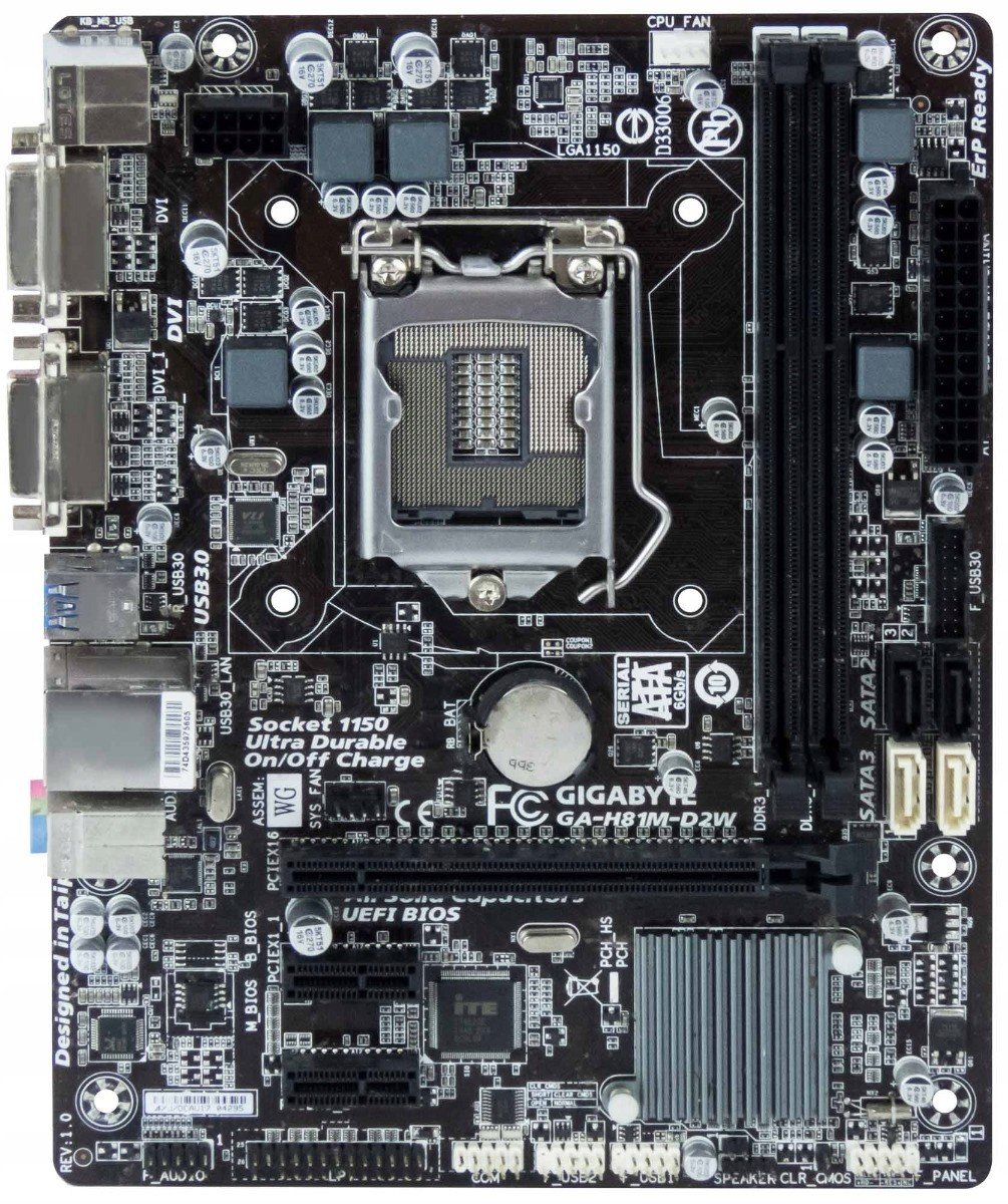 Gigabyte GA-H81M-D2W p.1150 DDR3