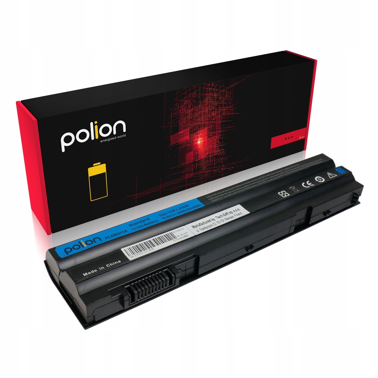 Baterie pro Dell E5420 E6420 E6440 E6540 5200mAh