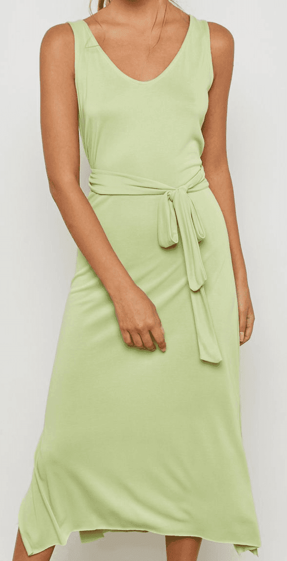 Zelené šaty Mango