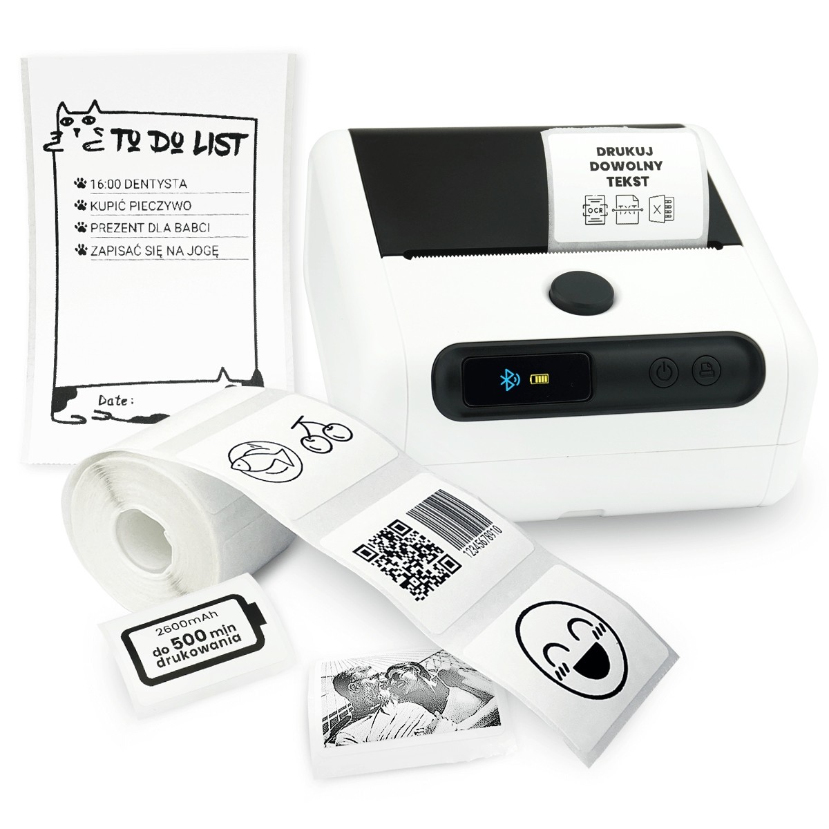 Phomemo M200 Termální tiskárna Etiketa Na Příslušenství