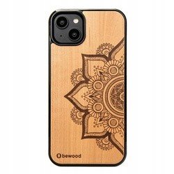 Dřevěné Pouzdro Na Iphone 14 Plus Mandala Jabloň