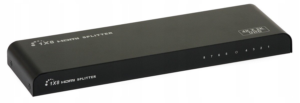 Rozbočovač Hdmi 1x8 Signál 4Kx2K 60Hz Hdmi 2.0