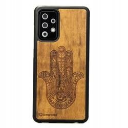 Dřevěné Pouzdro Na Samsung Galaxy A52/A52S 5G Hamsa